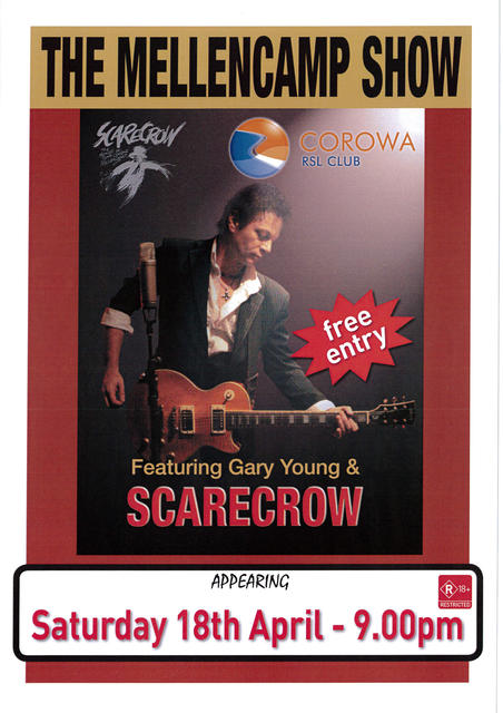 Scarecrow Corowa April 18th 2015